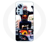 Coque pour Xiaomi Mi 12 / 12X Formule 1 Max Verstappen Pilote automobile F1 noir rouge et jaune