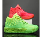 Zapatillas de baloncesto para hombre, zapatillas de deporte para exteriores, resistentes al desgaste, de alta elasticidad, zapatillas de tenis para entrenamiento de aire, zapatillas deportivas para niños 39