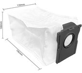 2 bolsas de polvo compatibles con el robot aspirador Dreame X40 Pro Ultra, repuestos para bolsas de polvo, accesorios para aspiradoras, bolsas de basura.