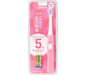 Cepillo de dientes eléctrico Omron Sonic Wave tipo pila seca rosa HT-B214-PK Cepillos de dientes eléctricos