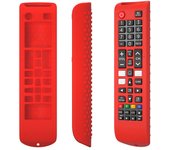 Funda protectora de silicona para control remoto de TV, antideslizante, con cordón para control remoto de Samsung Smart TV BN59-01315A negro