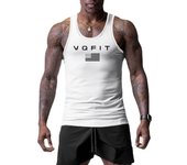 Haz el Trabajo Verano Nueva Marca Secado Rápido Elástico Ajustado Gimnasios Deportes Hombres Cuello Redondo Moda Casual Transpirable Running Baloncesto Chaleco XXL negro