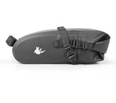 Bolsa trasera para bicicleta de exterior de 4 l, bolsa trasera para bicicleta, accesorio para ciclismo, bolsa impermeable para sillín de bicicleta, portátil negro