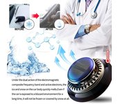 Instrumento de eliminación de nieve anticongelante, instrumento portátil para deshielo por microondas, aromaterapia sólida, difusores para coche y camión