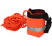 Bolsa de cuerda para lanzar, cuerda reflectante salvavidas, bolsa flotante para agua, equipo de ahorro para deportes acuáticos 30m / 98.4ft