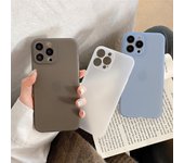 Funda ultrafina y suave mate para iPhone 13, 12, 11 Pro Max, X, Xr, Xs Max, 7, 8 Plus, Se 2020, carcasa trasera de silicona translúcida For iPhone 13Pro Max