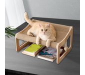 Protector de muebles para gatos con rascador y hamaca para mascotas Soft Cushion