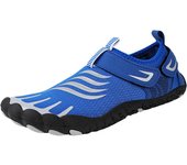 Zapatos para el agua Zapatos de natación para hombres Al aire libre Playa Descalzo Secado rápido Calcetines para piscina Natación Yoga Deportes acuáticos EU:36 negro