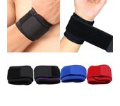 Muñequera para levantamiento de pesas, soporte para muñeca para entrenamiento de gimnasia, correas envolventes, 1 ud. One Size negro