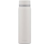 Taza de agua de rosca Iris Ohyama al vacío La mantiene caliente por 6 horas Mantiene caliente por debajo Pico grande para beber con excelente Mantiene delicioso Dos picos para beber blanco