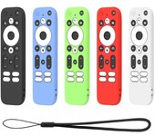 Funda protectora completa para control remoto que no daña la piel para MECOOL KD3 Android TV Stick Home blanco