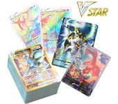 100 tarjetas de Pokémon Shining VSTAR GX EX VMAX MEGA TAG TEAM Energy Trainer Charizard Pikachu Collection Battle Card SH26 30PCS - VMAX