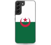 Coque Téléphone - Samsung - Galaxy S22 Ultra - Drapeau Algérie - Souple - Multicolore