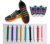 NO.8 12 uds/1 Juego de cordones elásticos de silicona sin corbatas, cordones para zapatos para zapatillas de deporte, jóvenes estudiantes, competición deportiva, cordones para perezosos 12Pcs rojo