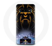 Coque pour Samsung Galaxy S10 plus Formule 1 Sebastian Vettel Pilote automobile F1 Noir