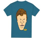 Camiseta de Beavis & Butthead para hombre con foto de perfil XXL gris oscuro