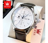 Reloj de marca OLEVS, reloj cronógrafo multifuncional, reloj luminoso impermeable para hombre, reloj para hombre