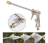 Pistola rociadora de agua de alta presión, boquilla de latón y Metal, manguera de jardín, pistola de lavado de coches para césped Painted surface