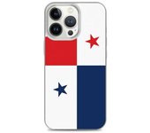 Coque iPhone - Drapeau Panama - iPhone 13 Pro - Souple - Multicolore - Vertical