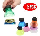 Tapa protectora de plástico reutilizable para dispensador de agua y cerveza, tapa para botella, accesorios de moda, 6 uds. 6pcs