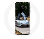 Coque pour Samsung Galaxy S6 edge Formule 1 McLaren Voiture Gris