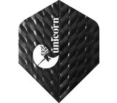 Plumas de dardos Unicorn Q.100 Plus (Paquete de 3) One Size negro