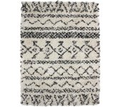 Tapis - LUUS - Tribal Chic - 133 x 190 cm - Écru - Motifs ethniques scandinaves