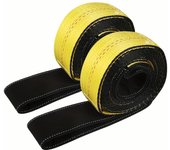 Correas de elevación, correas de ojo plano de alta resistencia, correas de elevación de 15000 libras, protectores de árboles de nailon, correas de reciclaje, eslingas, correas de cabrestante