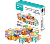 Juego de aventuras en el supermercado Qbi para edades de 24, 6 y 2 años. Incluye desafío en línea. Juguetes educativos para mayores de 2 años. Bloques, tarjetas,