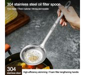 Grease Foam Removing Oil Dregs Fishing Fine Mesh hot pot filter  Kitchen Gadgets Tool 9cm