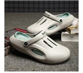 Sandalias de playa informales para hombre, estilo nuevo de verano, antideslizantes, de doble propósito, con diseño de cocodrilo, Baotou 40-41