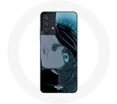 Coque Maniacase pour pour Samsung Galaxy A32 5G Gojo Satoru Jujutsu Kaisen Affiche Manga
