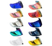 Reemplazo de cubierta protectora para visera de casco de motocicleta HJC C70 negro