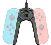 Agarre de carga Soporte de carga Mango de agarre Interruptor Agarre de carga Se puede cargar mientras se juega Compatible con Switch Fácil de instalar Cómodo de llevar