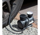 Mini compresor de aire bomba Inflador de neumáticos inflado rápido coche motocicleta Kayak bicicleta negro negro