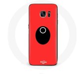 Coque pour Samsung Galaxy S7 Edge Squid Game masque cercle