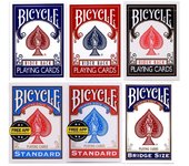 Naipes de espalda para ciclista, baraja de índice estándar USPCC, cartas mágicas, trucos de magia Rider Back Blue