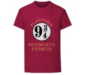 Camiseta de Harry Potter para niños / niños Hogwarts Express 5-6 Years frambuesa