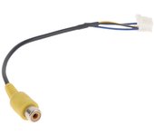 Adaptador de Cable de cámara de respaldo de visión trasera Rca para Monitor de Radio estéreo Android de coche