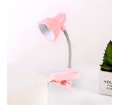 Lámpara de lectura con clip para libros, luz de noche con clip para niños, luces LED pequeñas alimentadas por batería, lámpara de mesa con protección ocular para estudiantes