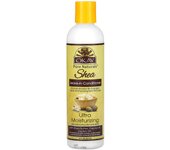 Okay Pure Naturals, Acondicionador ultra hidratante sin enjuague, karité, 8 onzas líquidas (237ml)