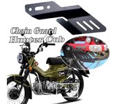 For Honda HunterCub CT125 CT 125 ct125   2022 Motorcycle Chain Guide Pulley Protector Plate Stabilizer Guard negro