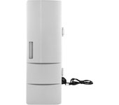Mini refrigerador portátil USB, congelador, refrigerador y calentador para el hogar, la oficina, el coche y el barco.