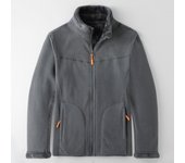 Chaqueta polar de doble cara para hombre Abrigo polar cálido y grueso XL azul