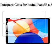 Vidrio templado para Xiaomi Redmi Pad SE 8.7 pulgadas Vidrio protector para tableta Xiaomi Redmi Pad SE 4G 8.7 pulgadas Protector de pantalla 1PC Redmi Pad SE 8.7 puro