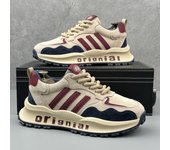 Zapatos de hombre de invierno transpirables 2025 nuevos zapatos deportivos y de ocio de cuero de suela blanda zapatos de papá de plataforma de tres barras retro para hombre 39