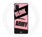 Coque pour Samsung Galaxy S20 Plus BTS ARMY Et Blackpink Blink Rose Noir