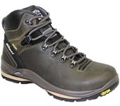 Grisport Botas de senderismo de cuero encerado sarraceno para hombre 7 UK negro/marrón