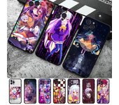 Game NO life Anime Phone Case For iPhone 6 7 8 Plus 11 12 13 14 Pro SE 2020 MAX Mini X XS XR Back Funda Cover 7 plus or 8 plus