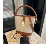 Bolso tipo canasta pequeño para mujer de moda de verano 2024: bolso tipo mensajero de estilo coreano negro